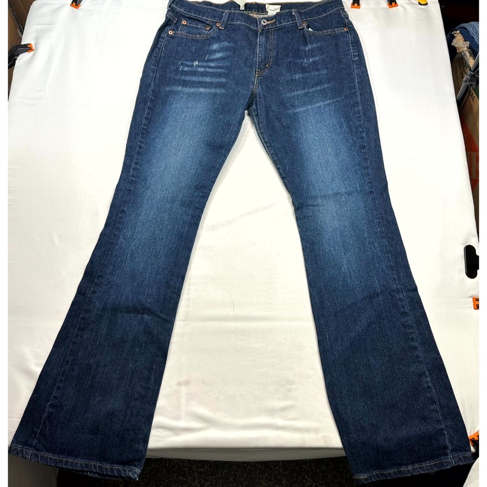 Vintage‎ Y2K Levi's 515 Bootcut Jeans Womens Size 14L Blue Denim Cotton Blend